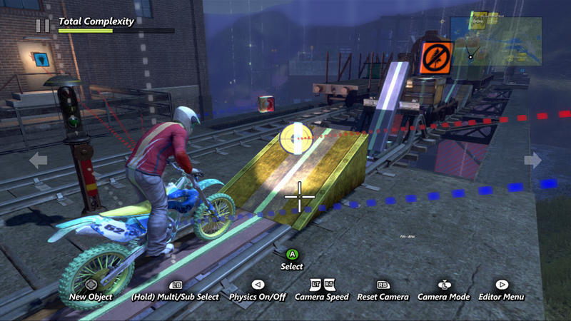 Illustration for article titled Motocross Bikes Soar at Awkward Angles in Trials Evolution's Newest Screenshots